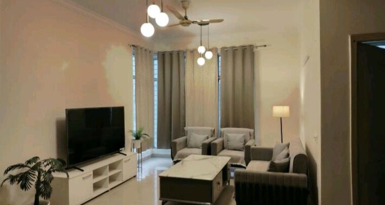 Living Room, gomti nagar 3 Bedroom 1850 Sq.Ft. Apartment In Gomti Nagar Lucknow 10595688