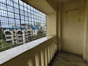 Balcony in 2 BHK Apartment at Brindaban CHS, Poonam Nagar – for Sale