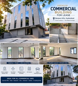  Office Space – Exterior View View at Banjara Hills - for Rent
