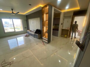 Living Room in 2 BHK Apartment at Paradigm Green Acrres, Bandra West – for Rent