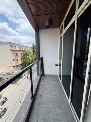 Balcony in 1 BHK Builder Floor at Hsr Layout – for Rent