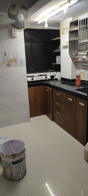 Kitchen in 1 BHK Apartment at Shree Gurudutt CHS, Seawoods – for Rent