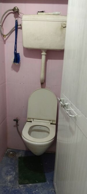 Bathroom in 1 BHK Apartment at Shree Gurudutt CHS, Seawoods – for Rent