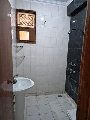 Bathroom in 3 BHK Apartment at Sector 9 Dwarka – for Rent
