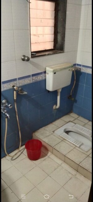 Bathroom in 2 BHK Apartment at Vedant Complex CHS, Samata Nagar – for Rent