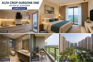 2.5 BHK Apartment – Exterior View View at Alphacorp Gurgaon One 84, Sector 84 - for Sale