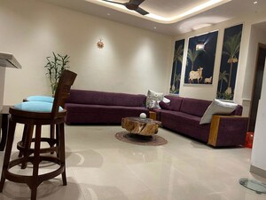 Living Room in 3.5 BHK Apartment at Ansal Heights Gurgaon, Sector 92 – for Rent