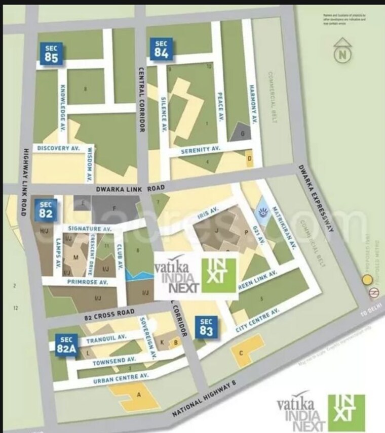undefined, vatika-inxt-evolution  240 Sq.Yd. Plot In Sector 83 Gurgaon 10595797