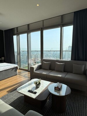Bedroom in Studio Apartment at M3M My Den, Sector 67 – for Rent