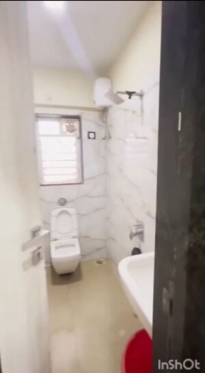 Bathroom in 3 BHK Apartment at Sai Jyote Apartment, Vile Parle West – for Rent