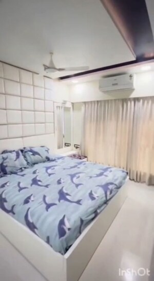 Bedroom in 3 BHK Apartment at Sai Jyote Apartment, Vile Parle West – for Rent