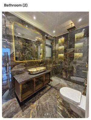 Bathroom in 3 BHK Apartment at Andheri West – for Rent