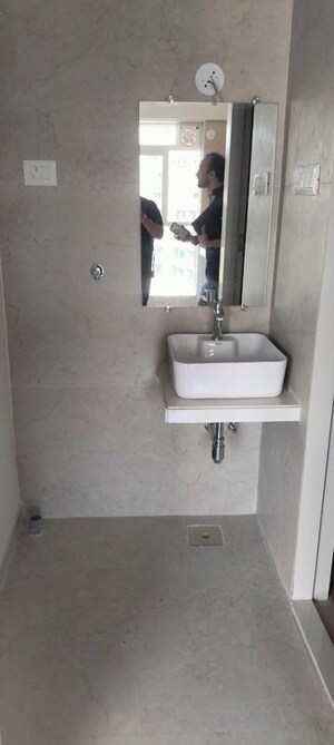 Bathroom in 1 BHK Apartment at Dosti Oro 67, Kandivali West – for Rent