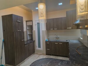 Kitchen in 3 BHK Apartment at Unitech Palms, South City 1 – for Rent