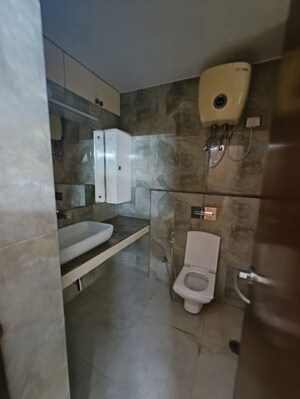 Bathroom in 3 BHK Apartment at Unitech Palms, South City 1 – for Rent