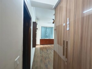 Building Lobby in 3 BHK Apartment at Unitech Palms, South City 1 – for Rent