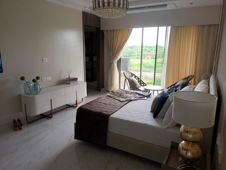 Master Bedroom, adani-atelier-greens 3.5 Bedroom 1620 Sq.Ft. Apartment In Koregaon Park Pune 10590446