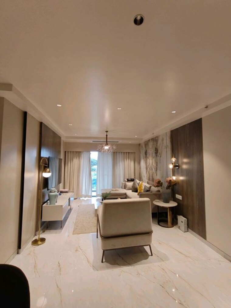 Living Room, adani-atelier-greens 3.5 Bedroom 1620 Sq.Ft. Apartment In Koregaon Park Pune 10590446