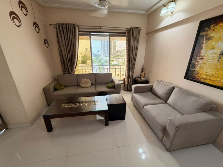 Living Room, regency-cosmos 3 Bedroom 1500 Sq.Ft. Apartment In Baner Pune 10595922