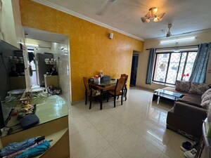 Living Room in 2 BHK Apartment at Satellite Garden, Goregaon East – for Rent