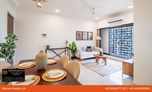 Living Room in 3 BHK Apartment at Chandak Stella, Goregaon West – for Sale