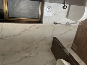 Bathroom in 3 BHK Apartment at Jyoti Sukriti, Goregaon East – for Rent