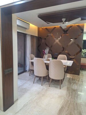 Living Room in 3 BHK Apartment at Piramal Vaikunth, Balkum Pada – for Sale