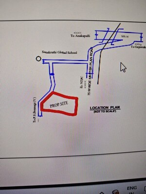  Plot – Map Location View at Pentaseema Bonangi - for Sale