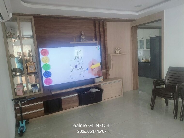 Living Room, hallmark-sunnyside 3 Bedroom 2049 Sq.Ft. Apartment In Manchirevula Hyderabad 10595986