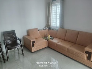 Living Room in 3 BHK Apartment at Hallmark Sunnyside, Manchirevula – for Rent