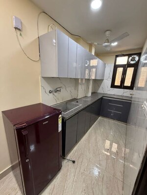 Kitchen in 2 BHK Builder Floor at Chattarpur – for Rent