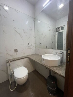 Bathroom in 2 BHK Apartment at Omkar Alta Monte, Malad East – for Rent