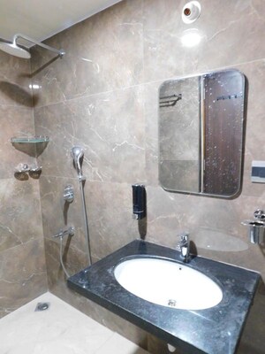 Bathroom in 3 BHK Apartment at Sumadhura Olumpus, Nanakramguda – for Rent