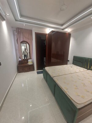 Bedroom in 2 BHK Builder Floor at Chattarpur – for Rent