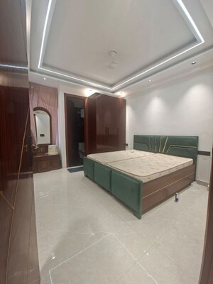 Bedroom in 2 BHK Builder Floor at Chattarpur – for Rent