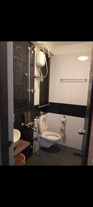 Bathroom in 2 BHK Apartment at Dimple La Belleza, Borivali East – for Rent