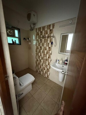 Bathroom in 3 BHK Apartment at Stand Alone Apartment, Madhapur – for Rent