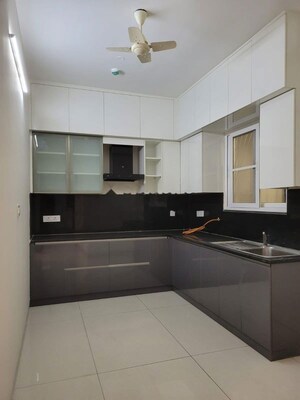 Kitchen in 3 BHK Apartment at Jayabheri The Summit, Narsingi – for Rent