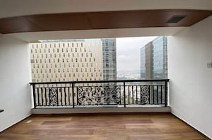 Balcony in 3 BHK Apartment at My Home Tarkshya, Kokapet – for Rent