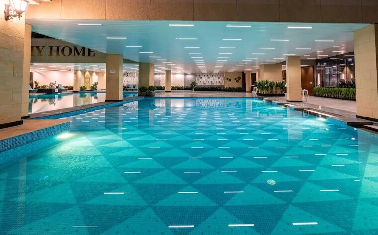 Swimming Pool, my-home-tarkshya 3 Bedroom 1700 Sq.Ft. Apartment In Kokapet Hyderabad 10307474