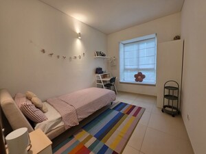 Living Room in 3.5 BHK Apartment at Bhartiya Garden Enclave Nikoo Homes 8, Bellahalli – for Sale