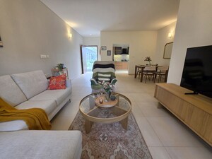 Living Room in 3.5 BHK Apartment at Bhartiya Garden Enclave Nikoo Homes 8, Bellahalli – for Sale
