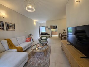Living Room in 3.5 BHK Apartment at Bhartiya Garden Enclave Nikoo Homes 8, Bellahalli – for Sale