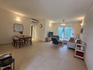 Living Room in 3.5 BHK Apartment at Bhartiya Garden Enclave Nikoo Homes 8, Bellahalli – for Sale