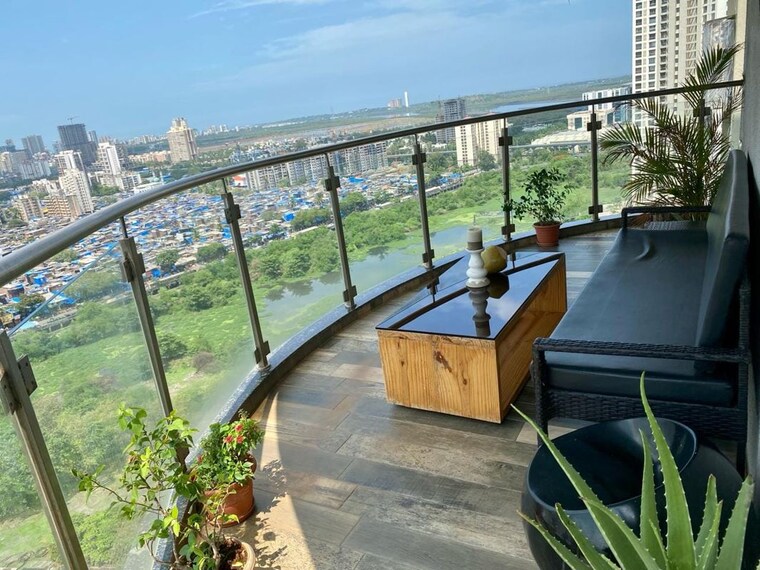 Balcony, rustomjee-ozone 2 Bedroom 1044 Sq.Ft. Apartment In Goregaon West Mumbai 10596116