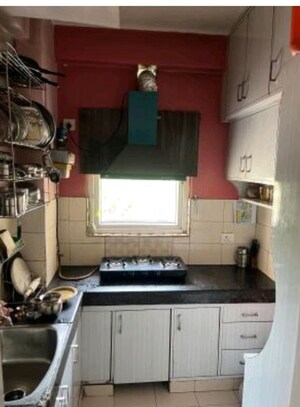 Kitchen in 2 BHK Apartment at Nimbus Express Park View - II, Chi V Greater Noida – for Rent
