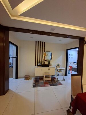 Living Room in 3 BHK Apartment at Rajapushpa Provincia, Narsingi – for Rent