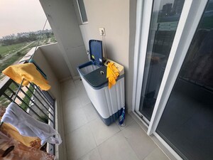 Balcony in 3 BHK Apartment at Uptown Insignia, International Airport Road – for Rent