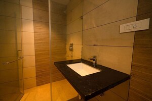 Bathroom in 3.5 BHK Apartment at Trendset Jayabheri Elevate, Madhapur – for Rent