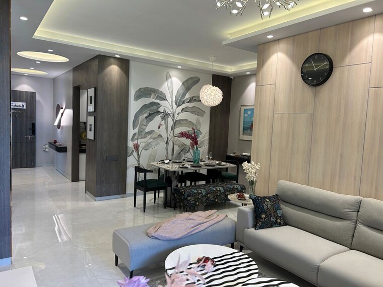 Living Room, nyati-esteban 3 Bedroom 1213 Sq.Ft. Apartment In Undri Pune 10596154